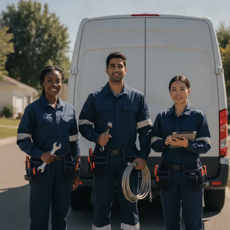 Wärmepumpeninstallateur Team in Offenbach